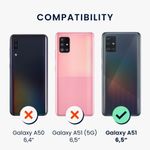 Husa Kwmobile pentru Samsung Galaxy A51, Silicon, Multicolor, 52510.03 fotografia produsului View 5 S