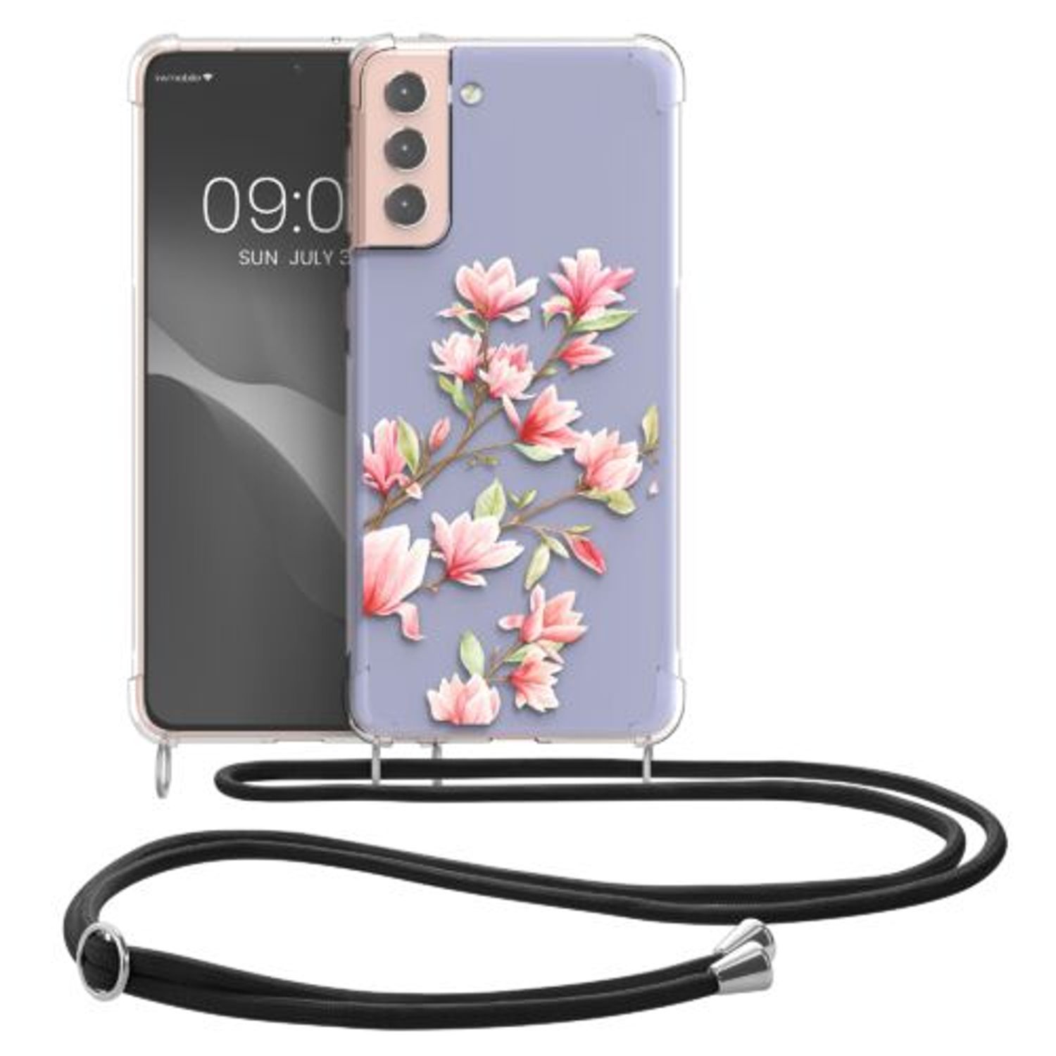 Husa Kwmobile pentru Samsung Galaxy S21 Plus, Silicon, Multicolor, 57742.01 fotografia produsului