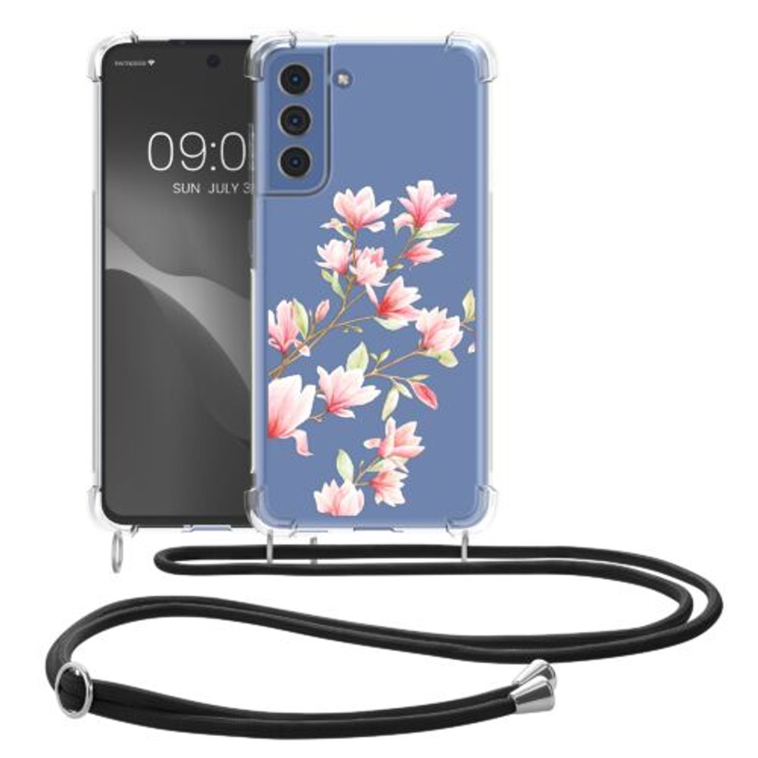 Husa Kwmobile pentru Samsung Galaxy S21 FE, Silicon, Multicolor, 57743.01 fotografia produsului