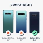 Husa Kwmobile pentru Samsung Galaxy S10e, Silicon, Multicolor, 57740.01 fotografia produsului View 5 S