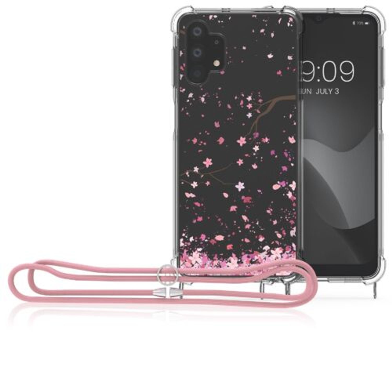 Husa Kwmobile pentru Samsung Galaxy A32 5G, Silicon, Multicolor, 57738.03 fotografia produsului View 7 L