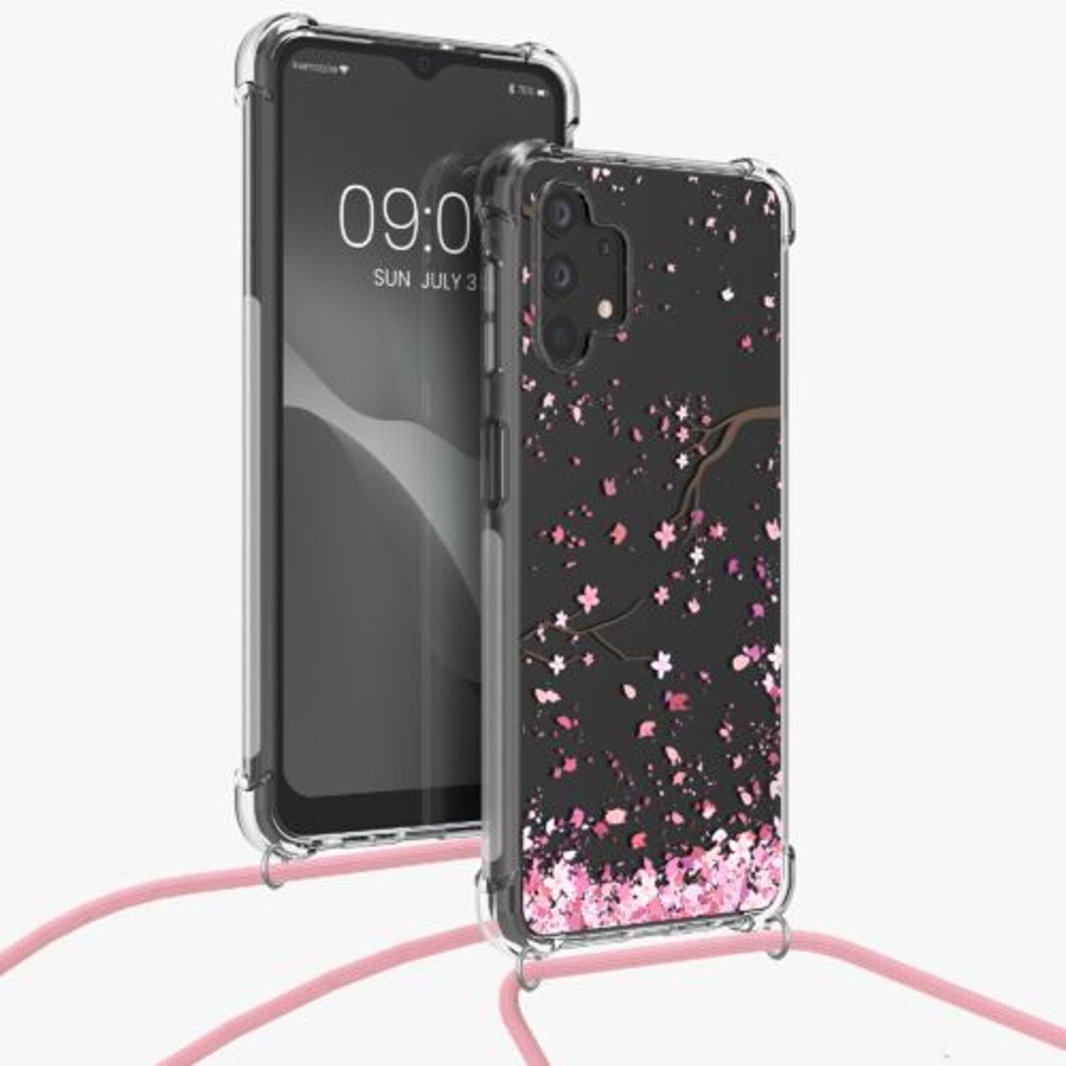 Husa Kwmobile pentru Samsung Galaxy A32 5G, Silicon, Multicolor, 57738.03 fotografia produsului View 4 L