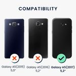Husa Kwmobile pentru Samsung Galaxy A5 (2017), Silicon, Multicolor, 57741.01 fotografia produsului View 5 S