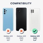 Husa Kwmobile pentru Samsung Galaxy A22, Silicon, Multicolor, 55913.03 fotografia produsului View 5 S