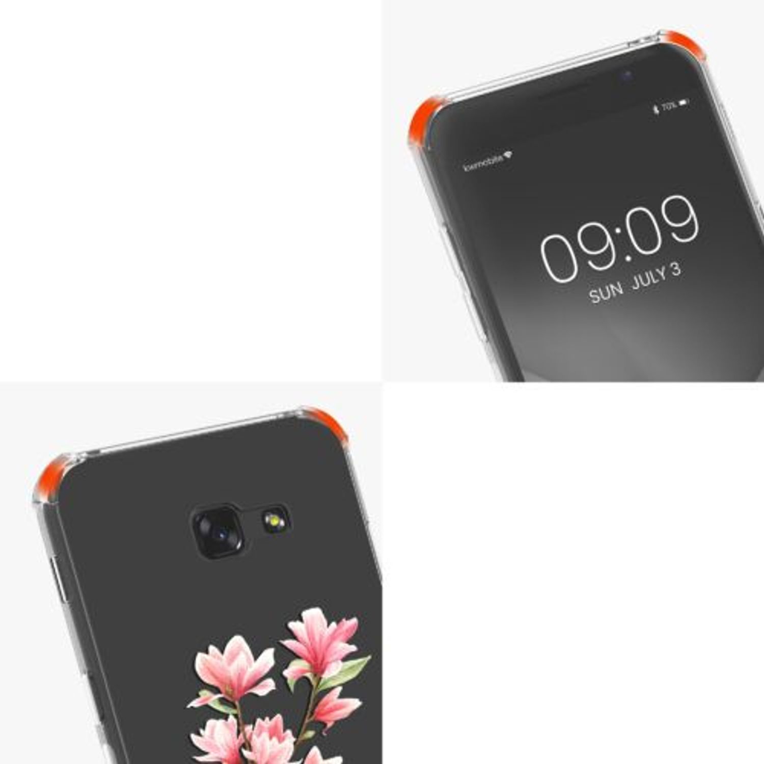 Husa Kwmobile pentru Samsung Galaxy A5 (2017), Silicon, Multicolor, 57741.01 fotografia produsului View 8 L