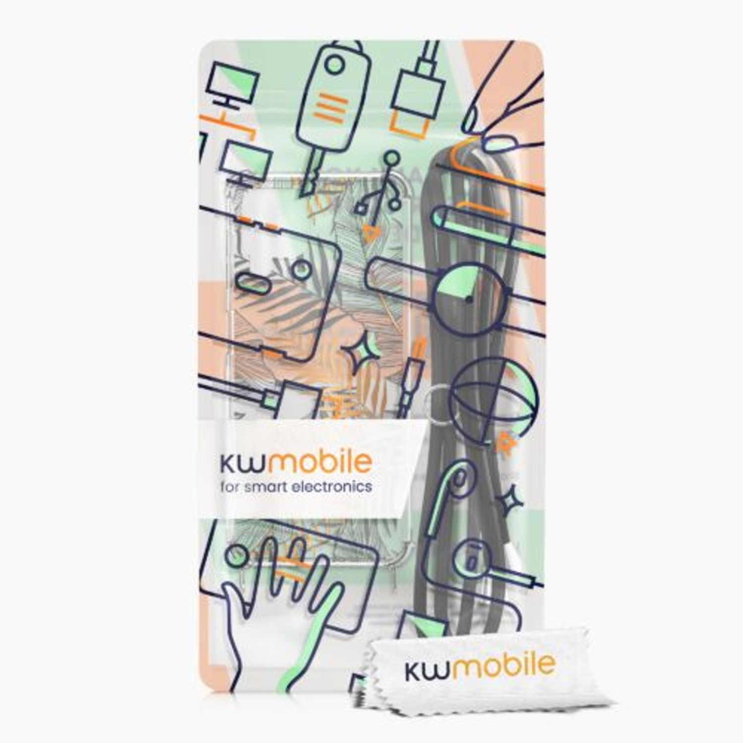 Husa Kwmobile pentru Samsung Galaxy A22, Silicon, Multicolor, 55913.03 fotografia produsului View 6 L