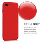 Husa pentru Apple iPhone 8 Plus/iPhone 7 Plus, Silicon, Rosu, 49981.09 fotografia produsului View 5 S