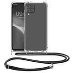 Husa Kwmobile pentru Samsung Galaxy A22, Silicon, Transparent, 57719.03 fotografia produsului