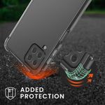 Husa Kwmobile pentru Samsung Galaxy A22, Silicon, Transparent, 57719.03 fotografia produsului View 2 S
