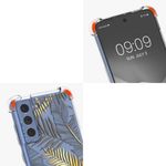 Husa Kwmobile pentru Samsung Galaxy S21 FE, Silicon, Multicolor, 57743.02 fotografia produsului View 8 S