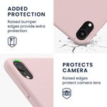 Husa Kwmobile pentru Apple iPhone XR, Silicon, Roz, 45910.236 fotografia produsului View 3 S