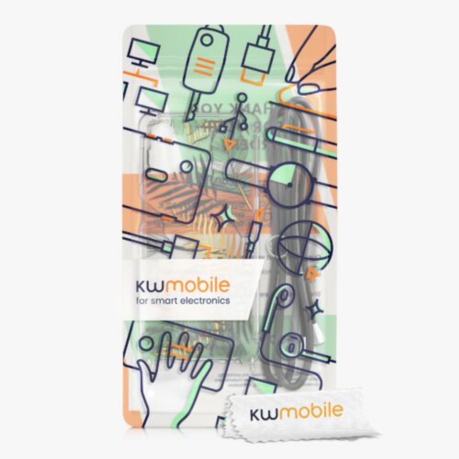 Husa Kwmobile pentru Samsung Galaxy A32 5G, Silicon, Multicolor, 57738.02 fotografia produsului View 4 L