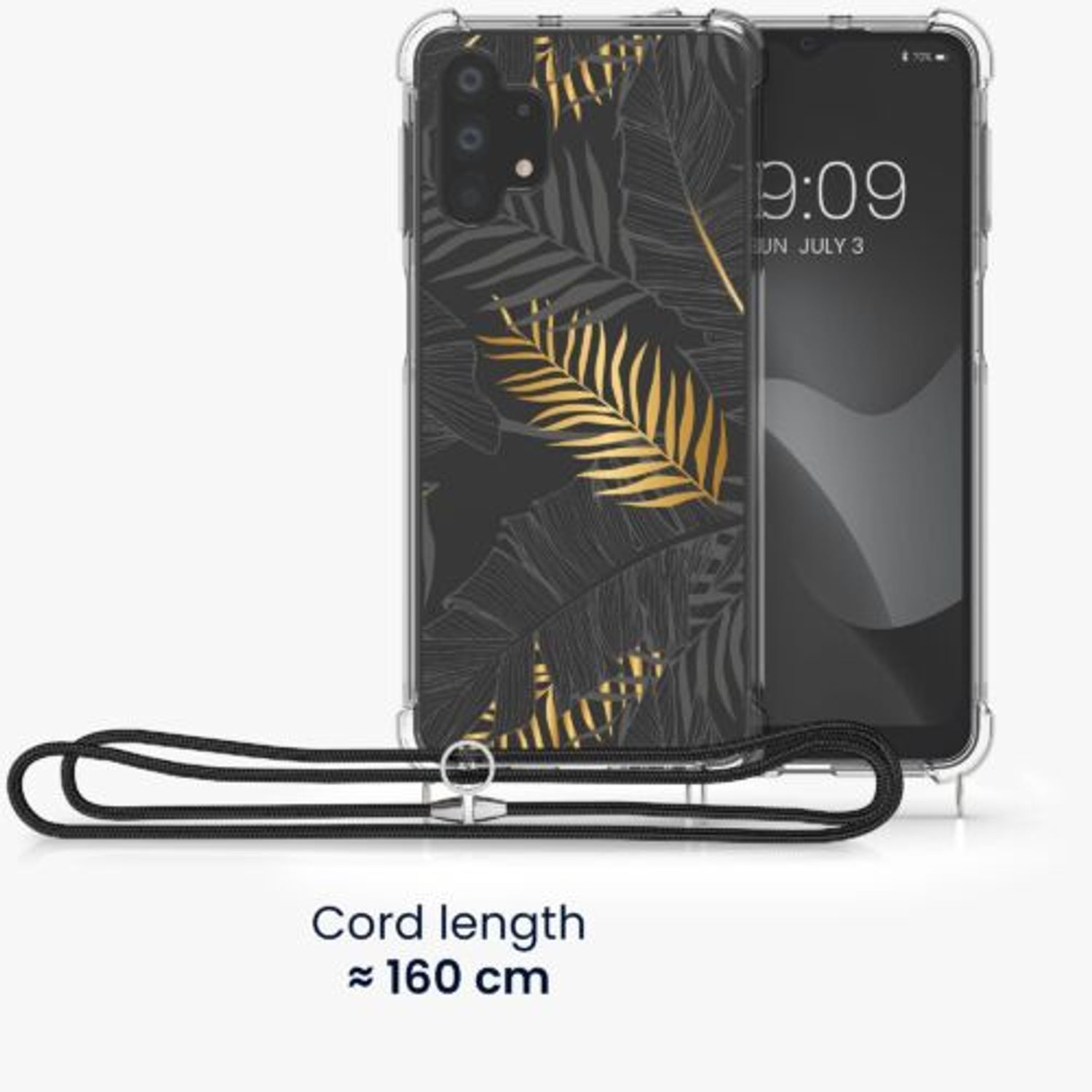 Husa Kwmobile pentru Samsung Galaxy A32 5G, Silicon, Multicolor, 57738.02 fotografia produsului View 5 L