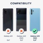 Husa Kwmobile pentru Samsung Galaxy A32 5G, Silicon, Multicolor, 57738.02 fotografia produsului View 6 S
