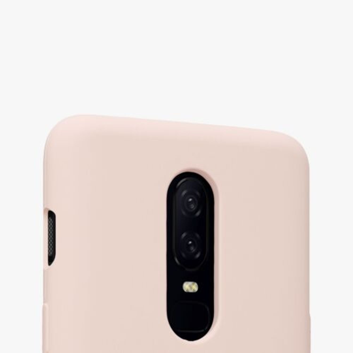 Husa Kwmobile pentru OnePlus 6, Silicon, Crem, 46122.225 fotografia produsului View 6 L