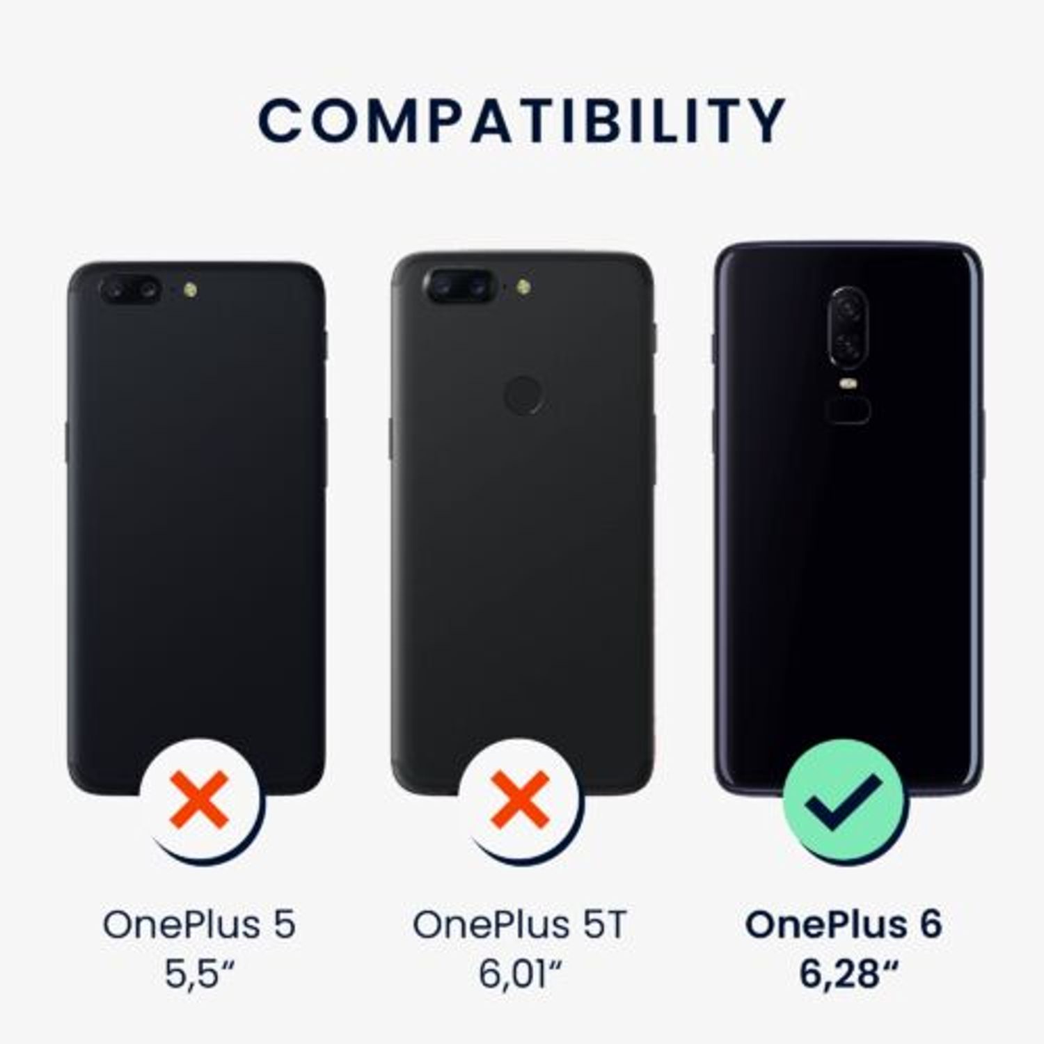 Husa Kwmobile pentru OnePlus 6, Silicon, Crem, 46122.225 fotografia produsului View 4 L