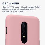 Husa Kwmobile pentru OnePlus 6, Silicon, Roz, 46122.193 fotografia produsului View 3 S
