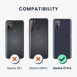 Husa Kwmobile pentru HTC Desire 21 Pro 5G, Silicon, Transparent, 57730.03 fotografia produsului View 9 S