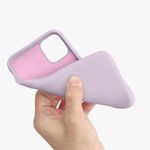 Husa Kwmobile pentru Apple iPhone 11, Silicon, Mov, 50791.236 fotografia produsului View 7 S