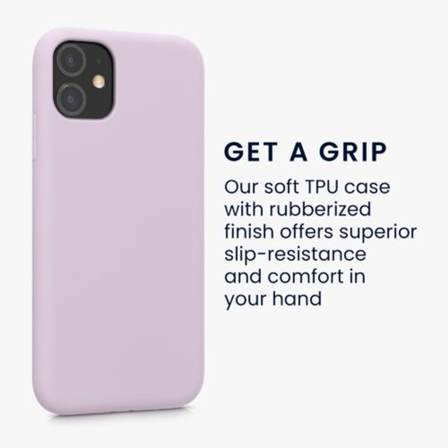 Husa Kwmobile pentru Apple iPhone 11, Silicon, Mov, 50791.236 fotografia produsului View 4 L
