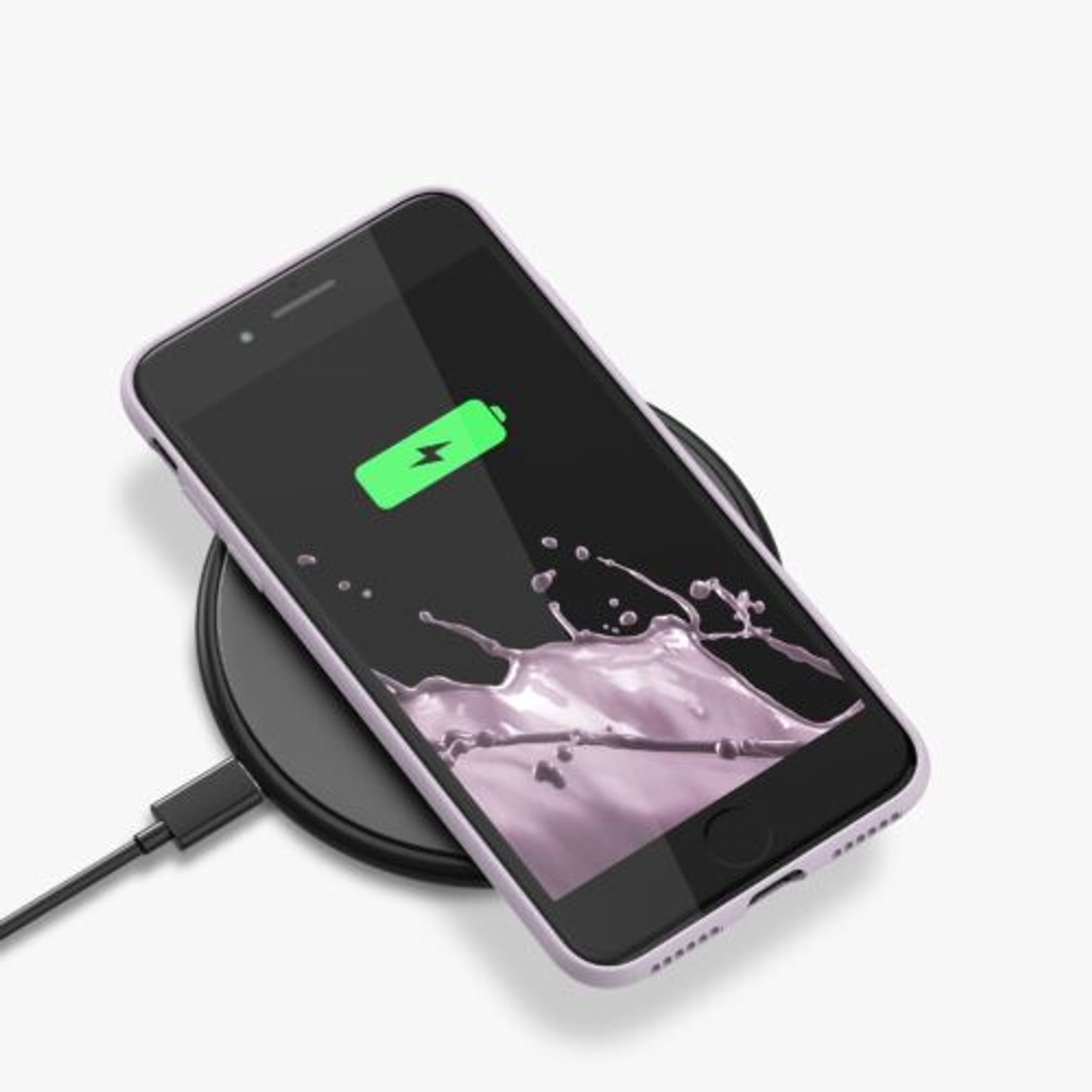 Husa Kwmobile pentru Apple iPhone 8/iPhone 7/iPhone SE 2, Silicon, Mov, 49979.236 fotografia produsului View 10 L