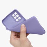 Husa Kwmobile pentru OnePlus 8T, Silicon, Mov, 55350.222 fotografia produsului View 7 S
