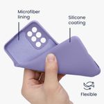 Husa Kwmobile pentru OnePlus 8T, Silicon, Mov, 55350.222 fotografia produsului View 3 S