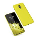 Husa Kwmobile pentru OnePlus 6T, Silicon, Galben, 55347.165 fotografia produsului
