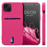 Husa Kwmobile pentru Apple iPhone 13, Silicon, Roz, 57748.77 fotografia produsului