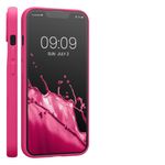 Husa Kwmobile pentru Apple iPhone 13, Silicon, Roz, 57748.77 fotografia produsului View 8 S