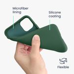 Husa Kwmobile pentru Apple iPhone 11, Silicon, Verde, 50791.80 fotografia produsului View 3 S