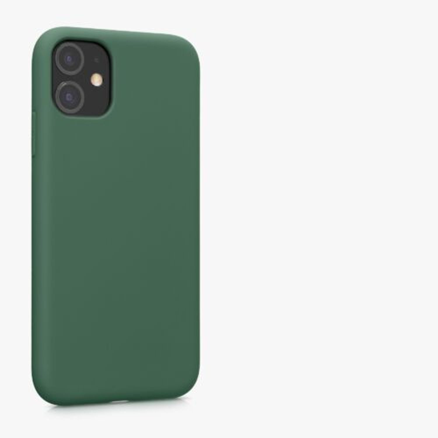 Husa Kwmobile pentru Apple iPhone 11, Silicon, Verde, 50791.80 fotografia produsului View 8 L