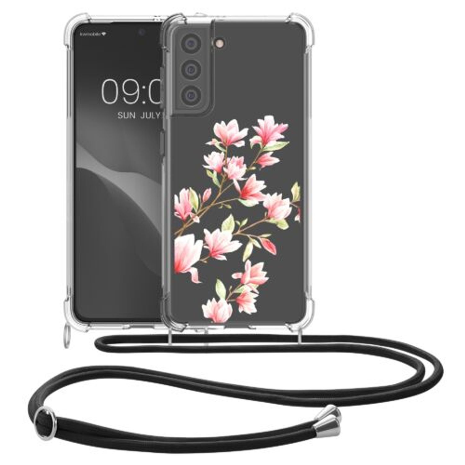 Husa Kwmobile pentru Samsung Galaxy S21, Silicon, Multicolor, 57735.01 fotografia produsului
