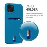 Husa Kwmobile pentru Apple iPhone 13, Silicon, Albastru, 57748.224 fotografia produsului View 3 S
