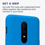 Husa Kwmobile pentru OnePlus 6, Silicon, Albastru, 46122.228 fotografia produsului View 3 S
