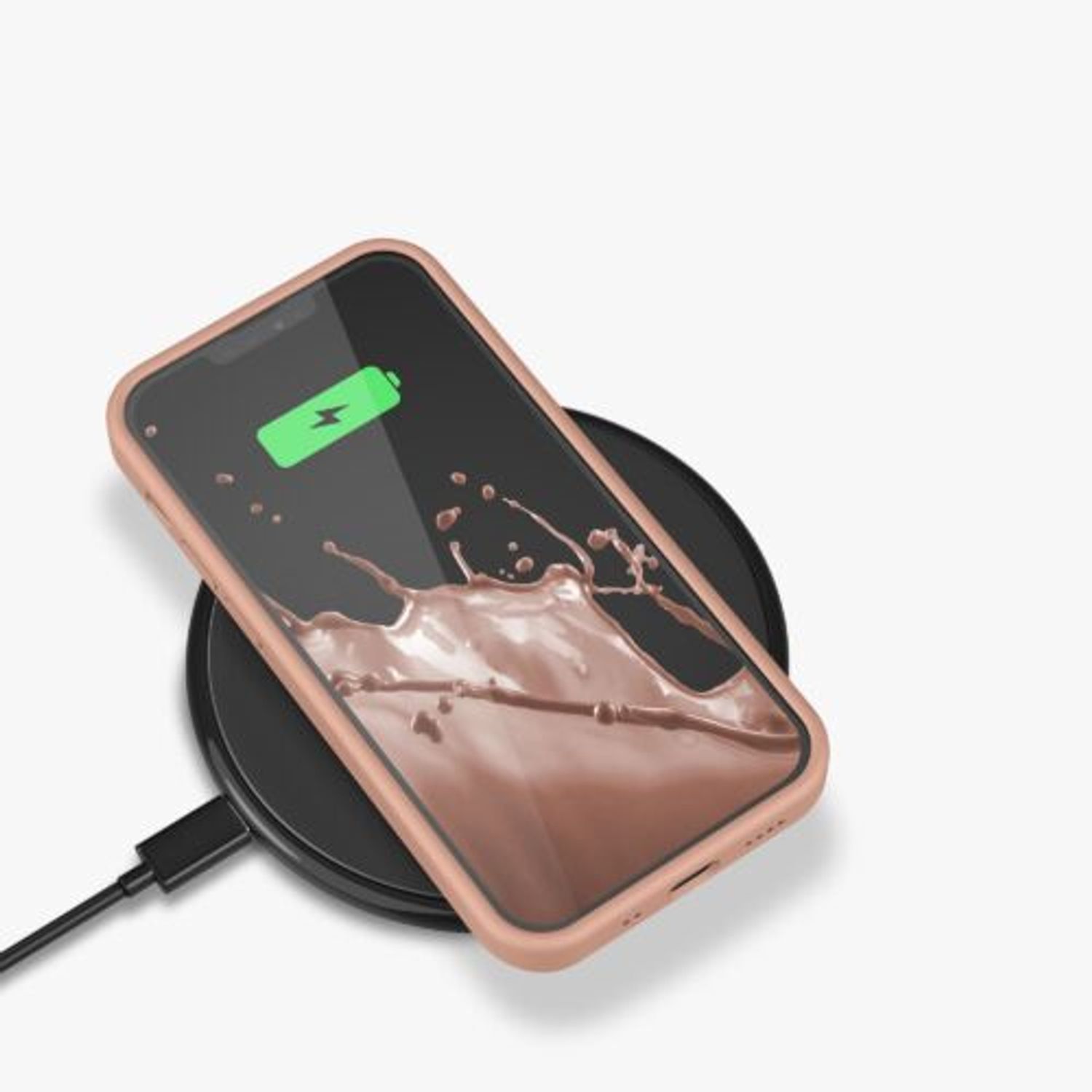 Husa Kwmobile pentru Apple iPhone 13 Mini, Silicon, Rose Gold, 55877.237 fotografia produsului View 9 L