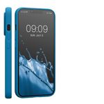 Husa Kwmobile pentru Apple iPhone 13 Pro, Silicon, Albastru, 57749.224 fotografia produsului View 8 S