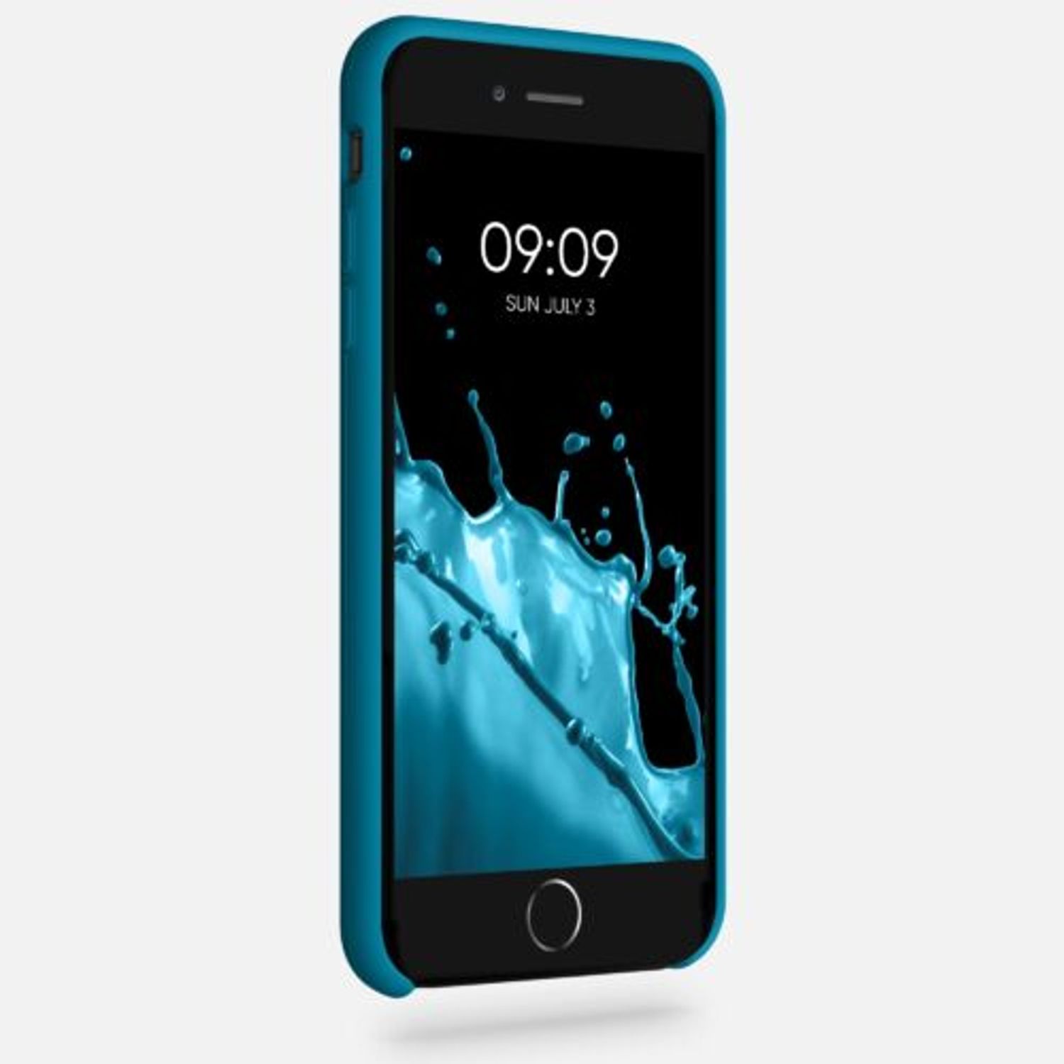 Husa pentru iPhone 8 Plus/iPhone 7 Plus, Silicon, Albastru, 40842.224 fotografia produsului View 3 L