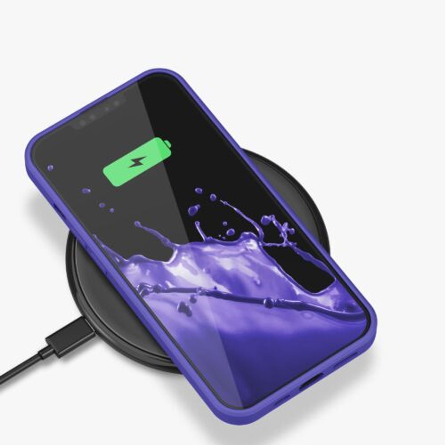 Husa Kwmobile pentru Apple iPhone 13, Silicon, Albastru, 55948.234 fotografia produsului View 10 L
