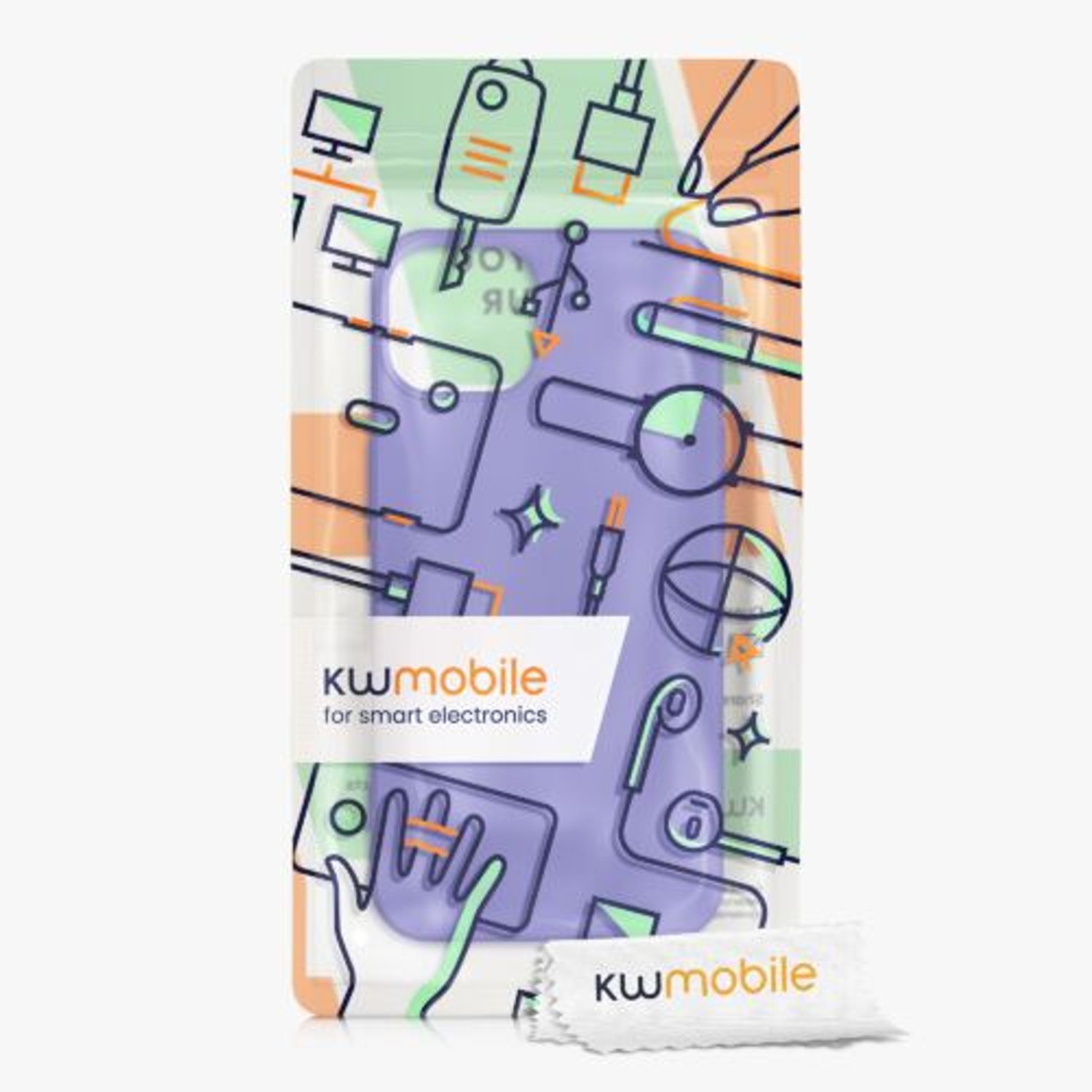 Husa Kwmobile pentru Apple iPhone 13, Silicon, Albastru, 55948.234 fotografia produsului View 7 L