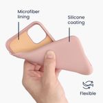 Husa Kwmobile pentru Apple iPhone 11, Silicon, Rose Gold, 50791.237 fotografia produsului View 14 S