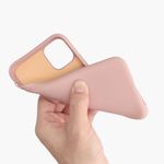 Husa Kwmobile pentru Apple iPhone 11, Silicon, Rose Gold, 50791.237 fotografia produsului View 10 S