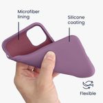 Husa Kwmobile pentru Apple iPhone 11, Silicon, Mov, 50791.235 fotografia produsului View 3 S