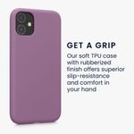 Husa Kwmobile pentru Apple iPhone 11, Silicon, Mov, 50791.235 fotografia produsului View 4 S