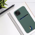 Husa Kwmobile pentru Apple iPhone 13, Silicon, Verde, 57748.166 fotografia produsului View 2 S