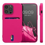 Husa Kwmobile pentru Apple iPhone 13 Pro, Silicon, Roz, 57749.77 fotografia produsului