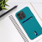 Husa Kwmobile pentru Apple iPhone 13 Pro, Silicon, Verde, 57749.57 fotografia produsului View 2 S