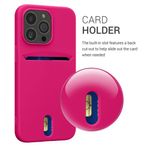 Husa Kwmobile pentru Apple iPhone 13 Pro, Silicon, Roz, 57749.77 fotografia produsului View 3 S