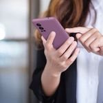 Husa Kwmobile pentru OnePlus Nord 2 5G, Silicon, Mov, 56070.235 fotografia produsului View 8 S
