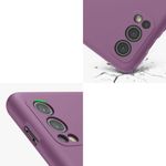 Husa Kwmobile pentru OnePlus Nord 2 5G, Silicon, Mov, 56070.235 fotografia produsului View 7 S